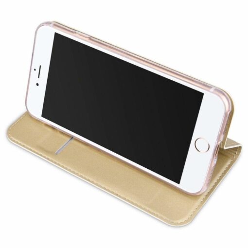 iPhone 8 Plus ja iPhone 7 Plus kaaned DUX DUCIS Skin Pro Bookcase kuldne 3
