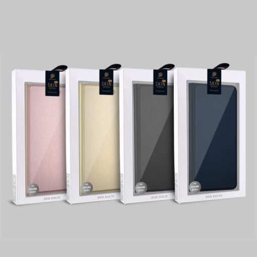 iPhone SE 2020 7 ja 8 kaaned DUX DUCIS Skin Pro Bookcase kuldne 5