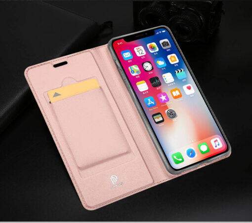 iPhone XR kaaned DUX DUCIS Skin Pro Bookcase must 19