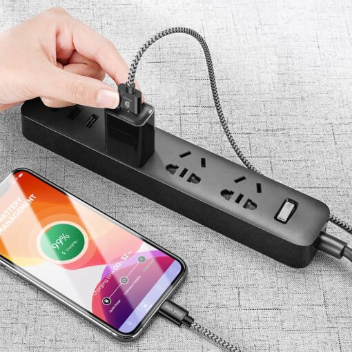 3x USB iPhone laadija juhe lightning Dux Ducis 0.25m 1m 2m 2A 2