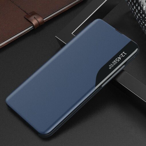 Huawei P30 Pro kaaned kunstnahast sinine 1