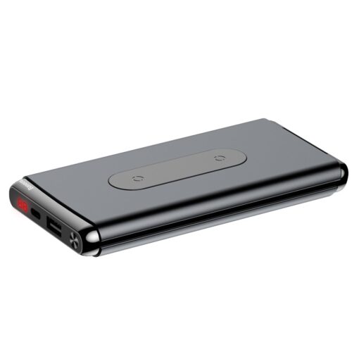 Juhtmevaba laadijaga akupank Baseus Wireless Charger Qi 10 000 mAh 15W USB Type C PD Quick Charge 3.0 QC WXHSD D01 5