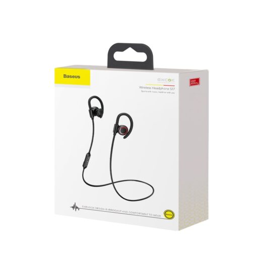 Juhtmevabad kõrvaklapid Baseus Encok Sports S17 IPX5 Bluetooth 5.0 must NGS17 01 16