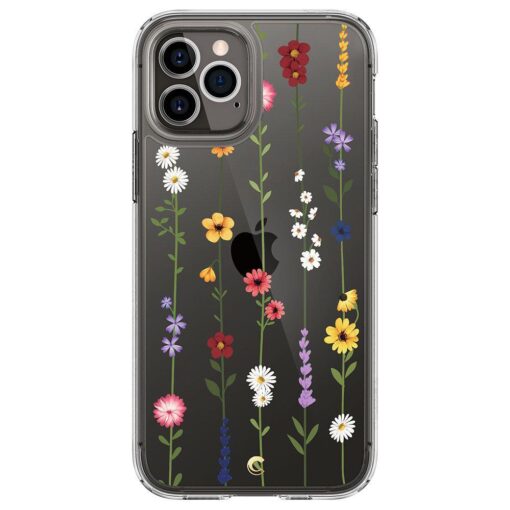 iPhone 12 12 Pro Spigen Cyrill Cecile ümbris silikoonist Flower Garden 2