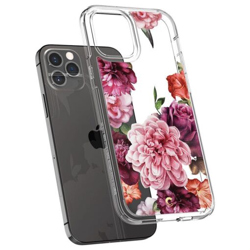iPhone 12 12 Pro Spigen Cyrill Cecile ümbris silikoonist Rose Floral 4