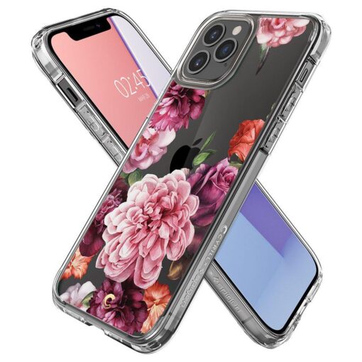 iPhone 12 12 Pro Spigen Cyrill Cecile ümbris silikoonist Rose Floral 5