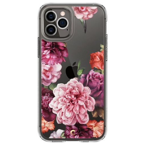 iPhone 12 12 Pro Spigen Cyrill Cecile ümbris silikoonist Rose Floral