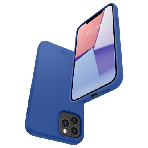 iPhone 12 12 Pro Spigen Cyrill ümbris silikoonist sinine 5