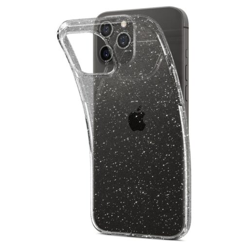 iPhone 12 12 Pro Spigen Liquid Crystal ümbris silikoonist sädelev 3
