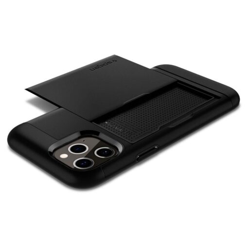 iPhone 12 12 Pro Spigen Slim Armor Cs kaarditaskuga ümbris silikoonist ja plastikust 8