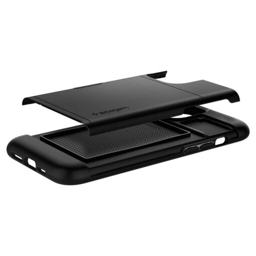 iPhone 12 12 Pro Spigen Slim Armor Cs kaarditaskuga ümbris silikoonist ja plastikust 9