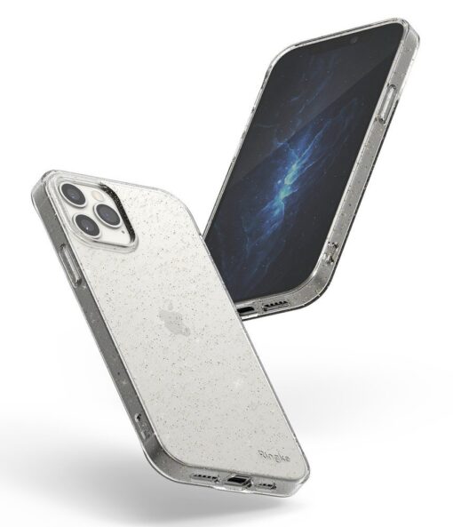 iPhone 12 12 Pro kaaned Ringke Air Ultra Thin silikoonist raamiga läbipaistev 5