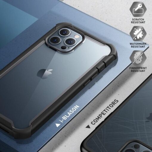 iPhone 12 12 Pro ümbris Supcase Iblsn Ares 360 silikoonist ja plastikust must 3