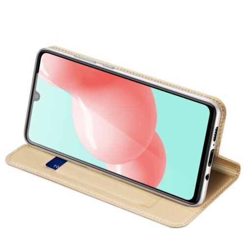 Samsung A41 kaaned Dux Ducis Skin Pro Bookcase kuldne 4