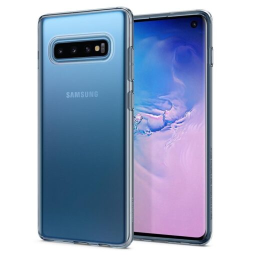Samsung S10 Spigen Liquid Crystal silikoonist umbris Crystal Clear 1