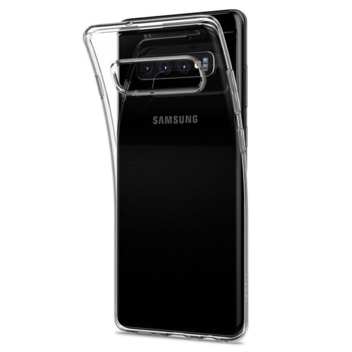 Samsung S10 Spigen Liquid Crystal silikoonist umbris Crystal Clear 5