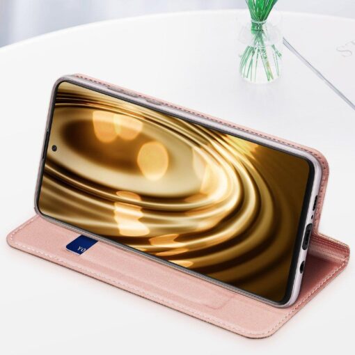 Samsung S20 FE kaaned Dux Ducis Skin Pro Bookcase roosa 17