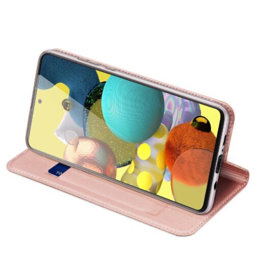 Samsung S20 FE kaaned Dux Ducis Skin Pro Bookcase roosa 4