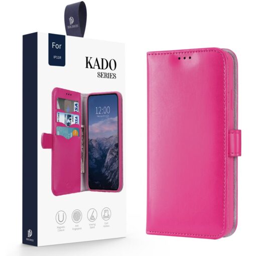 iPhone 11 kaaned Dux Ducis Kado roosa 19