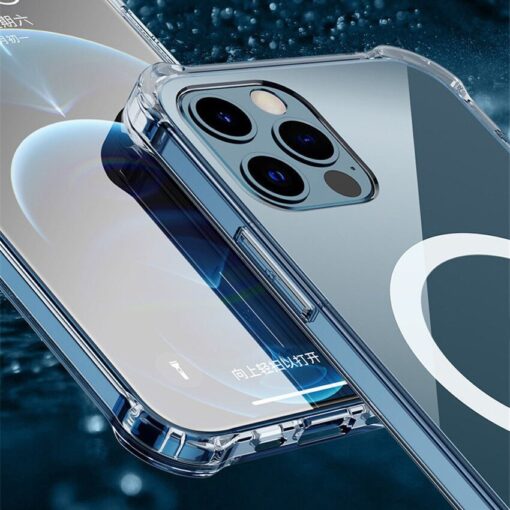 iPhone 12 12 Pro silikoonist MagSafe tugevdatud nurkadega kaaned labipaistev 12