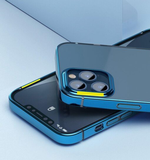 iPhone 12 12 Pro silikoonist umbris laikivate servadega Baseus Shining Case silikoonist roheline 8