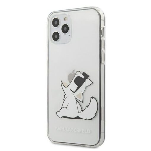 iPhone 12 12 Pro umbris silikoonist Karl Lagerfeld KLHCP12MCFNRC
