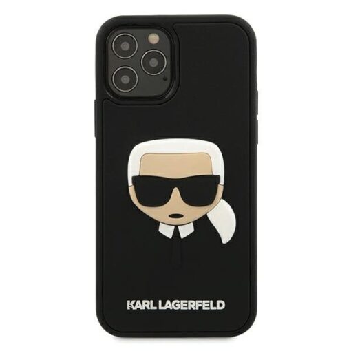 iPhone 12 12 Pro umbris silikoonist Karl Lagerfeld KLHCP12MKH3DBK 2