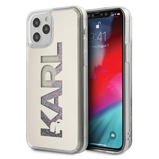 iPhone 12 12 Pro umbris silikoonist Karl Lagerfeld KLHCP12MKLMLGR