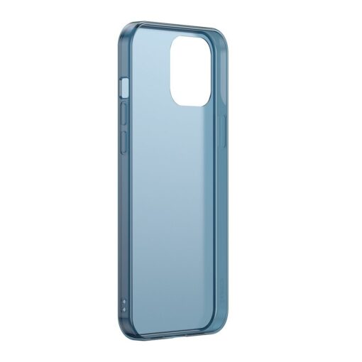iPhone 12 Pro Max plastikust frosted umbris Baseus Frosted Glass Case sinine 1