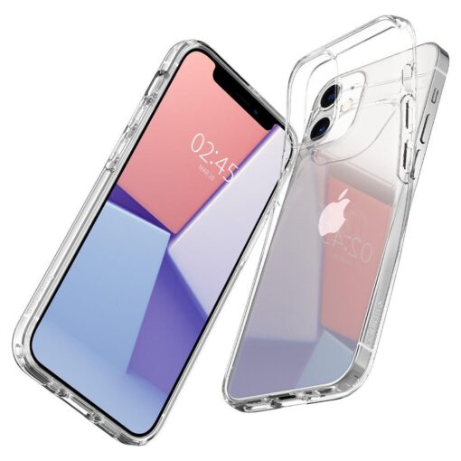 iPhone 12 mini silikoonist kaaned Spigen Liquid Crystal Clear 6