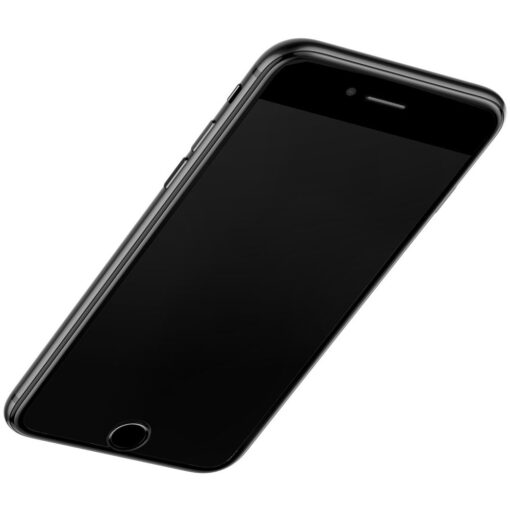 2tk iPhone SE 2020 87 kaitseklaas taisekraan sinise valguse kaitsega must 5