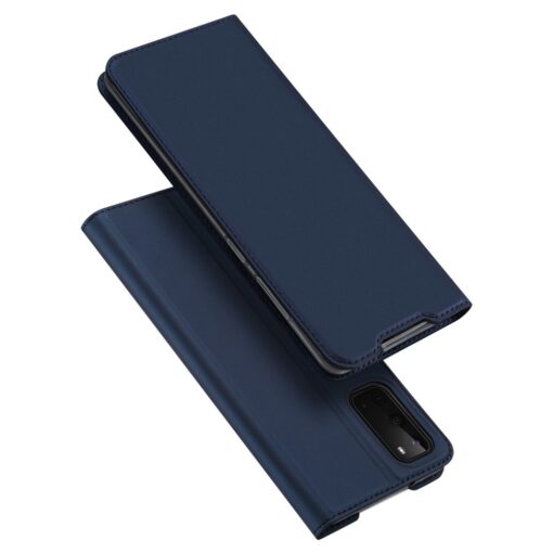 DUX DUCIS Skin Pro Bookcase type case for Samsung Galaxy S20 blue