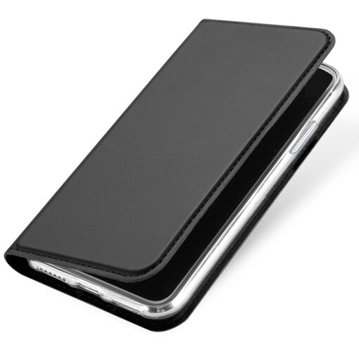 DUX DUCIS Skin Pro Bookcase type case for iPhone XS X grey 3