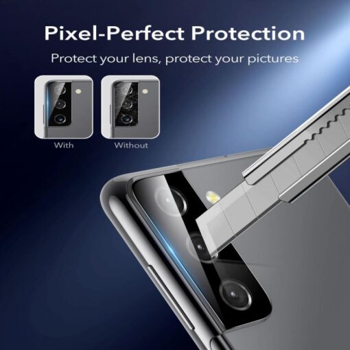 Kaamera kaitseklaas Samsung Galaxy S21 ESR 2tk 3