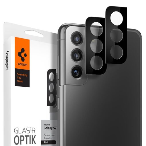 Kaamera kaitseklaas Spigen Samsung Galaxy S21 Black