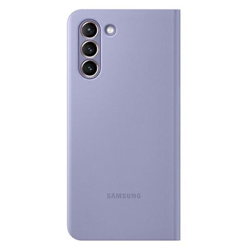 Kaaned Samsung Galaxy S21 EF NG991PV Violet Violet LED View Cover 1