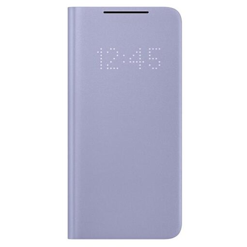 Kaaned Samsung Galaxy S21 EF NG991PV Violet Violet LED View Cover