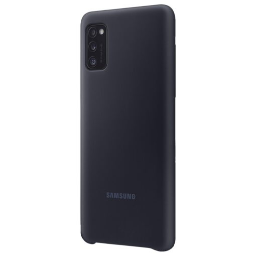 Samsung Galaxy A41 umbris Samsung Silicone Cover Flexible Gel must EF PA415TBEGEU 1
