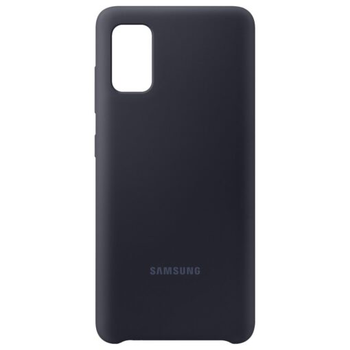 Samsung Galaxy A41 umbris Samsung Silicone Cover Flexible Gel must EF PA415TBEGEU 2