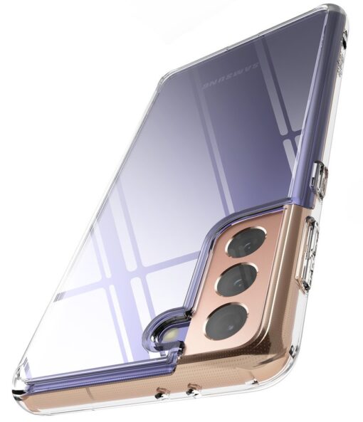 Samsung Galaxy S21 Plus Ringke Fusion umbris plastikust taguse ja silikoonist raamiga labipaistev FSSG0091 7