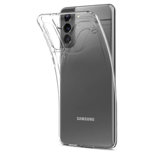 Umbris Spigen Liquid Crystal Samsung Galaxy S21 Crystal Clear 4