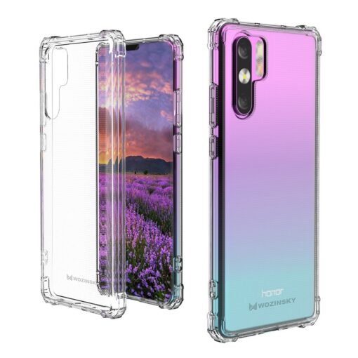Wozinsky Anti Shock durable case with Military Grade Protection for Huawei P30 Pro transparent 3