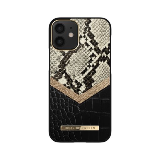iDeal of Sweden for iPhone 12 MINI Midnight Python umbris 1