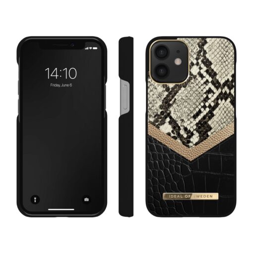 iDeal of Sweden for iPhone 12 MINI Midnight Python umbris 2