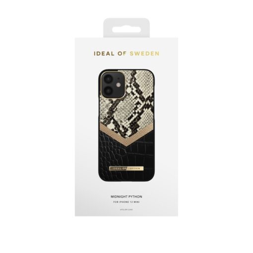 iDeal of Sweden for iPhone 12 MINI Midnight Python umbris 3