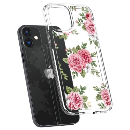 iPhone 12 mini umbris Spigen Cyrill Cecile Pink Floral 4