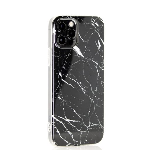 iPhone 12 pro marmor silikoonistmust 2