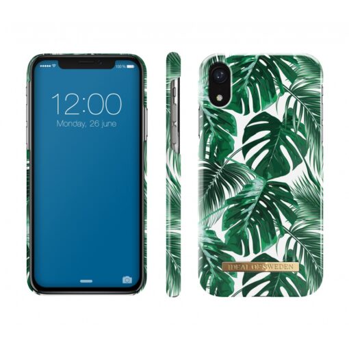 ideal fashion case apple iphone xr monstera jungle