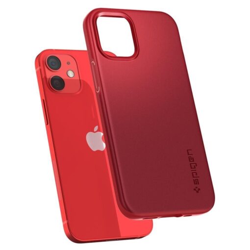 iphone 12 mini umbris spigen thin fit red 9