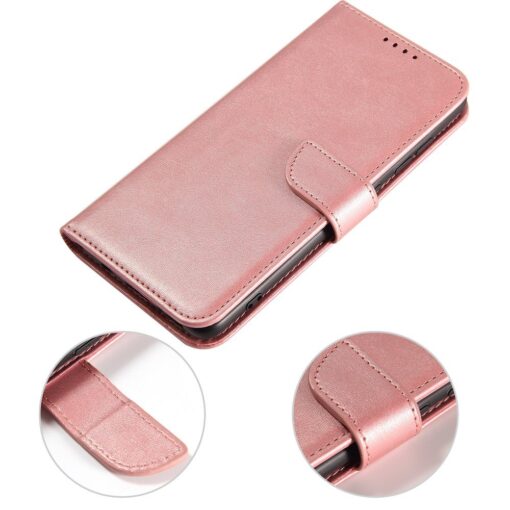 Samsung A51 magnetiga raamatkaaned roosa 7